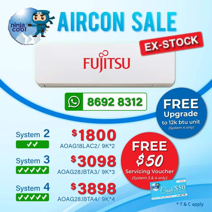 aircon promotion singapore