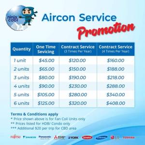 aircon promotion